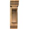 Ekena Millwork Legacy Traditional Smooth Bracket w/ Offset Brace, Western Red Cedar, 5 1/2"W x 20"D x 20"H BKT0604X20X20LEC01SWR - alternate 2